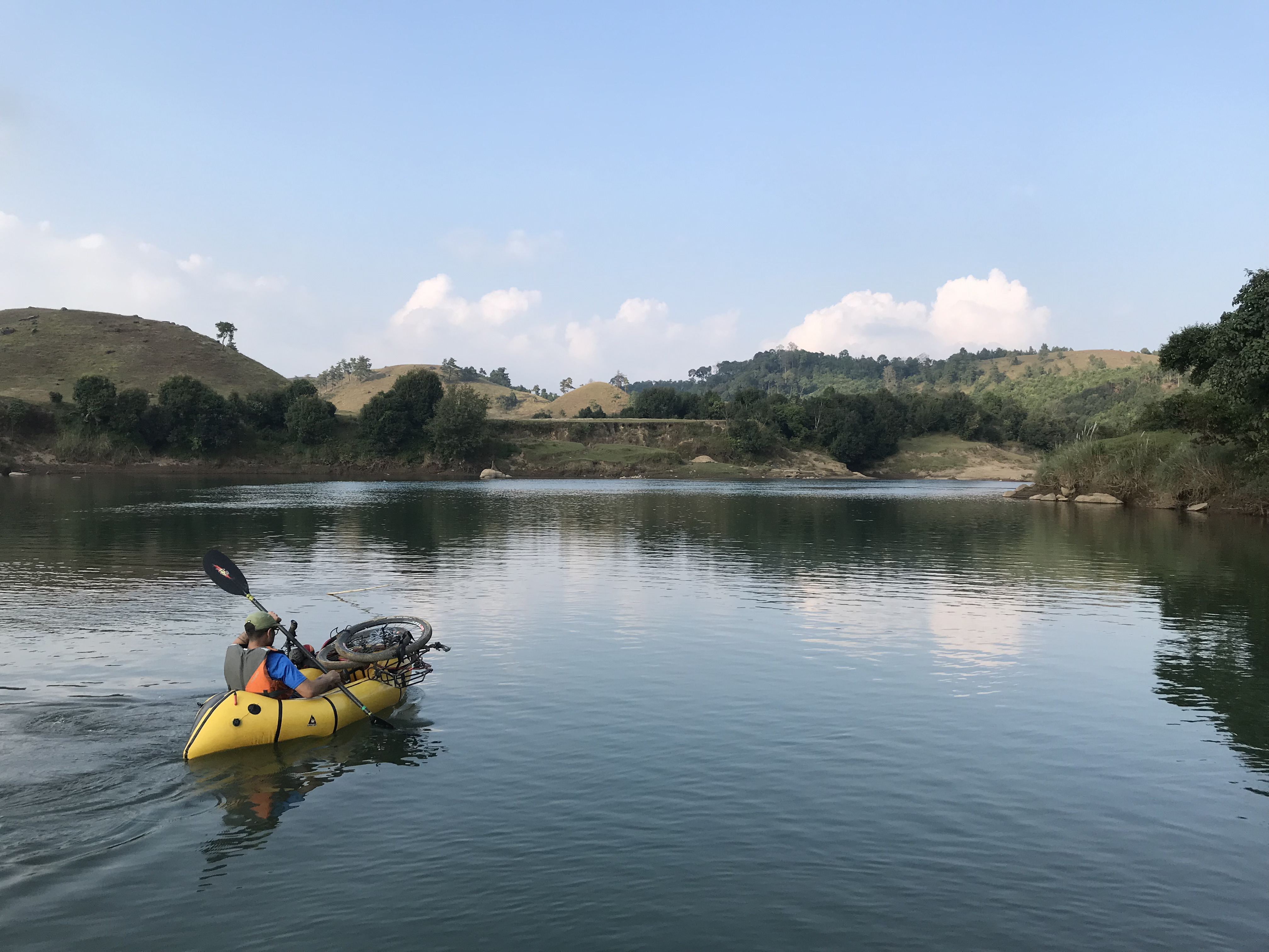 HILLS WHEELS AND WATER : BIKERAFTING MEGHALAYA